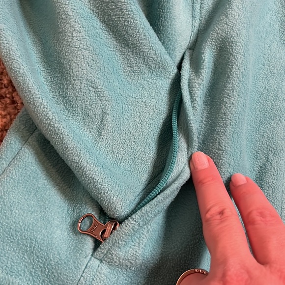 Columbia Bright Blue Fleece Jacket - Picture 4 of 8